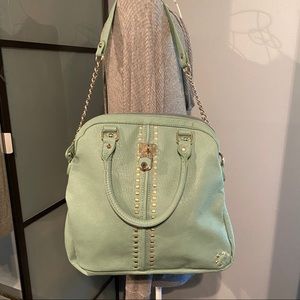 Gorgeous light green shoulder bucket
